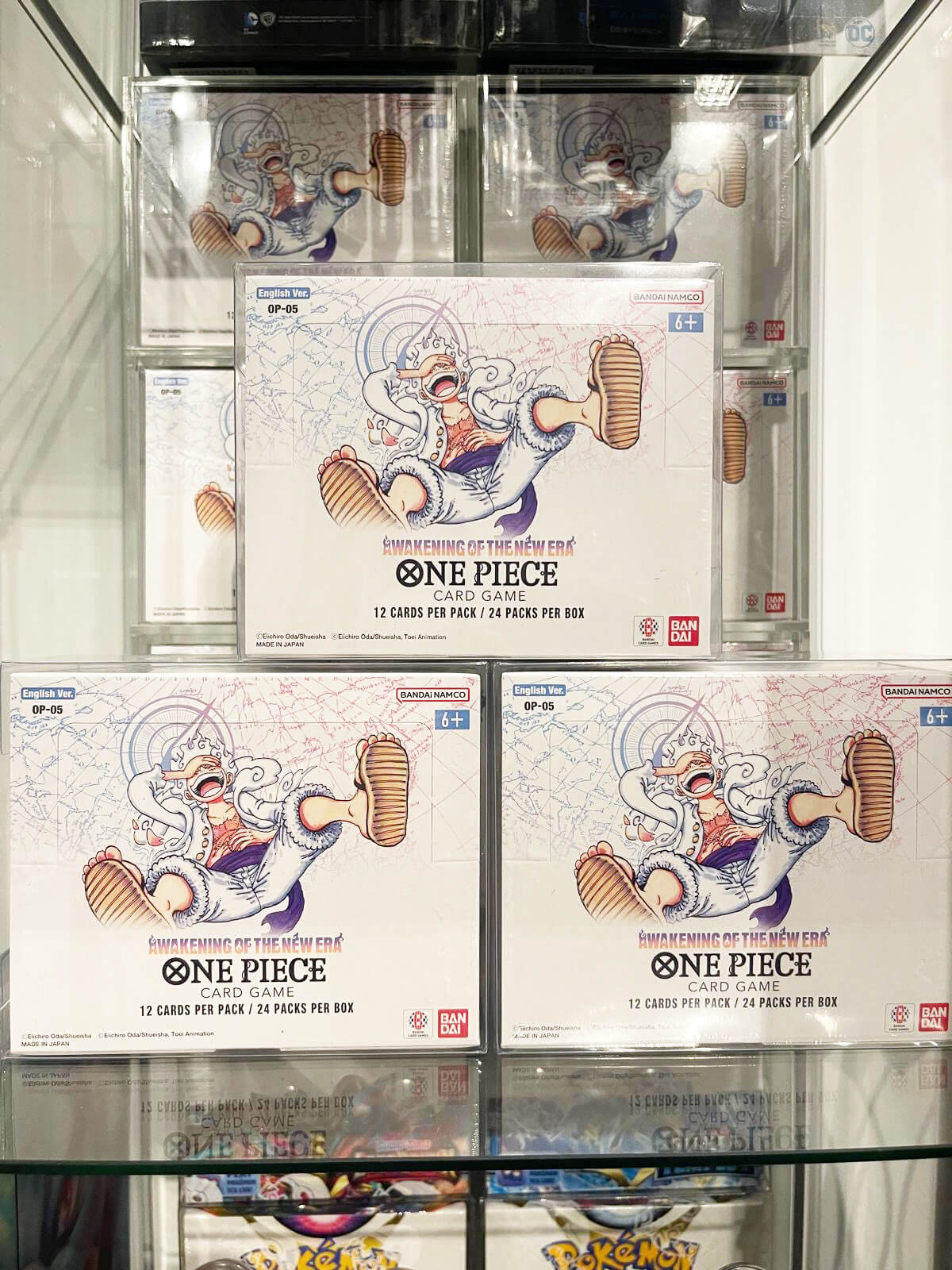One Piece Booster Box EVORETRO PET Protectors (English, OPP 4-6, 0.40mm, 5-Pack) EVORETRO Canada   Squirtle Squad Card Shop.