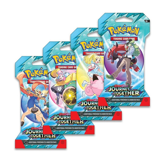 Pokemon - Journey Together - Blister Pack -Full Art Set