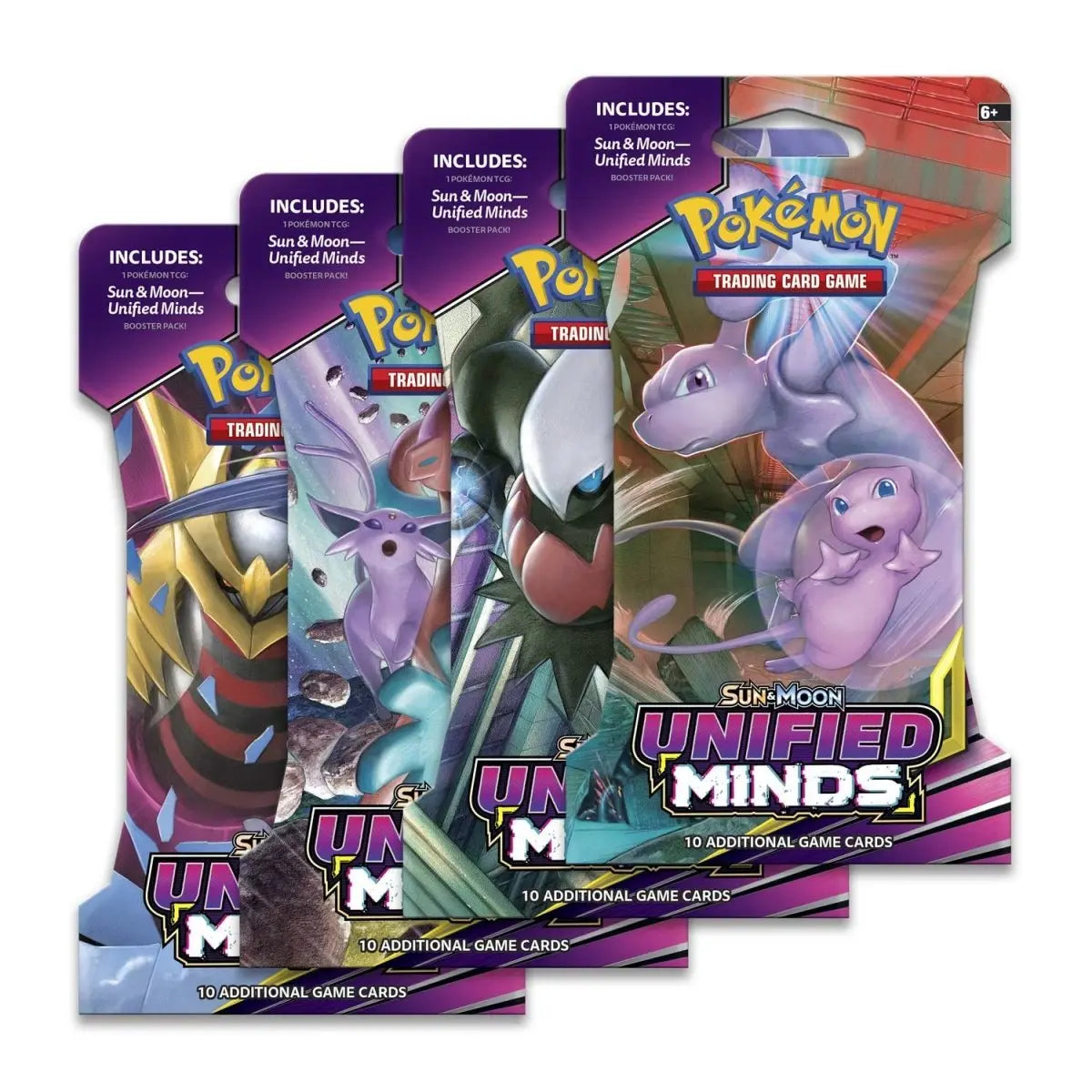 Pokémon TCG - Sun & Moon Unified Minds Sleeved Booster Pack - Sealed - English
