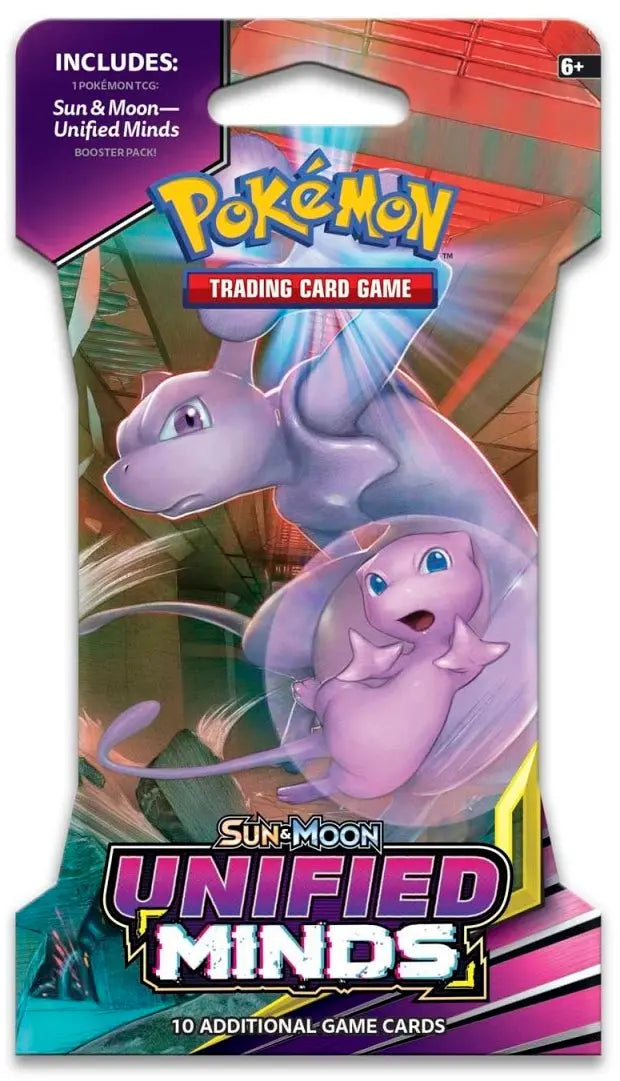 Pokémon TCG - Sun & Moon Unified Minds Sleeved Booster Pack - Sealed - English