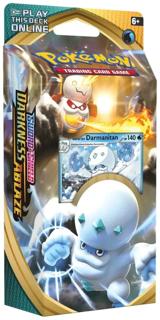Pokémon TCG - Sword & Shield Darkness Ablaze Theme Deck - Galarian Darmanitan - Sealed - English