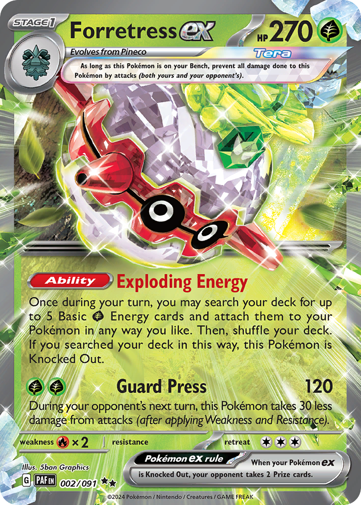 Forretress ex 002/091