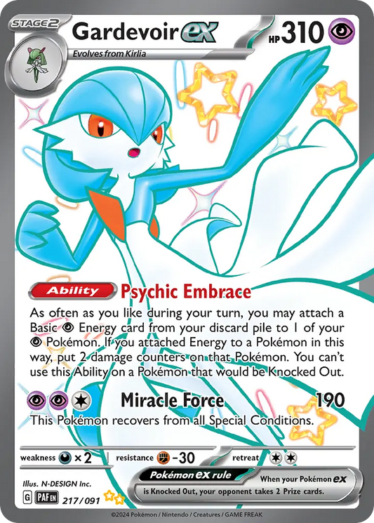Gardevoir ex 217/091