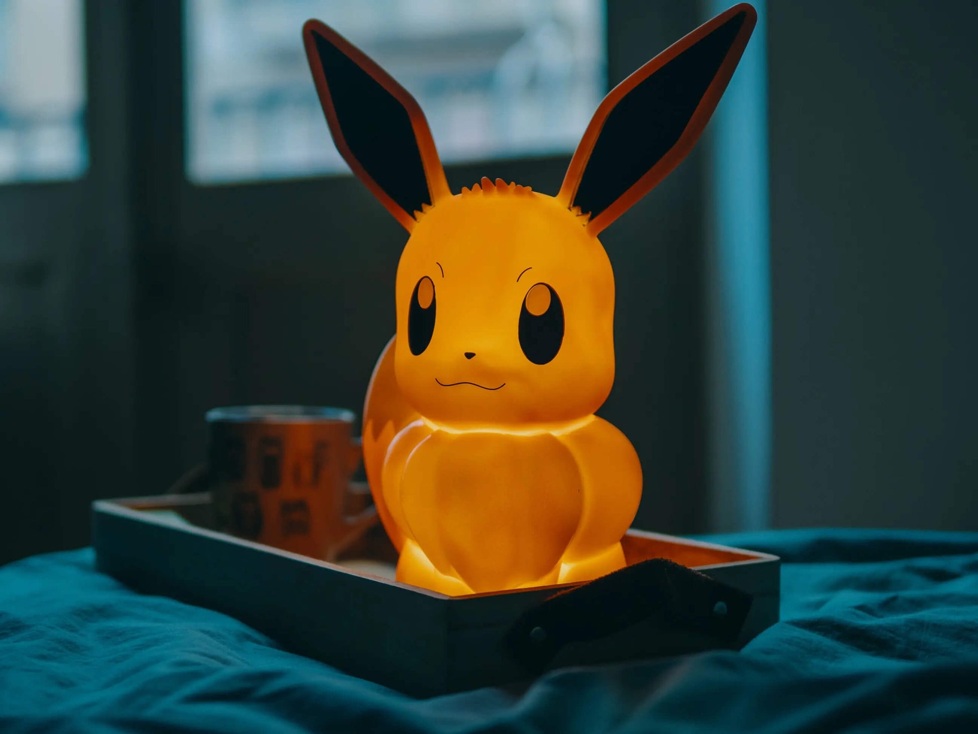 Eevee LED Lamp 30cm Pokémon EVORETRO Canada Figurine LED Lamp  Squirtle Squad Card Shop.