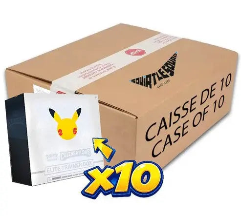 Pokémon TCG – Celebrations Elite Trainer Box Case – 25th Anniversary – Factory Sealed