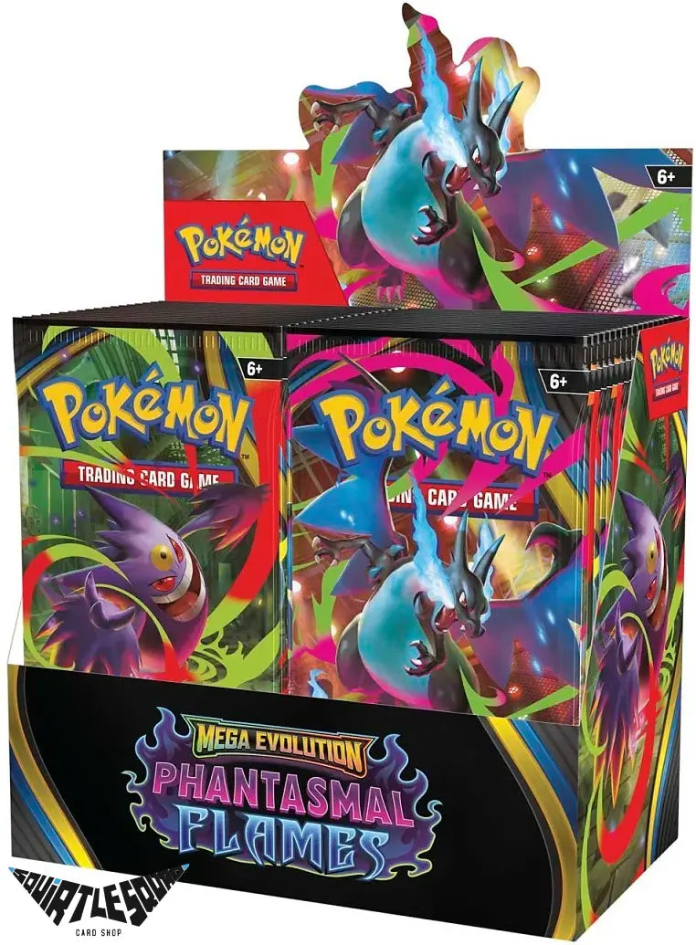 Pokémon TCG – Mega Evolution: Phantasmal Flames Booster Box – Factory Sealed