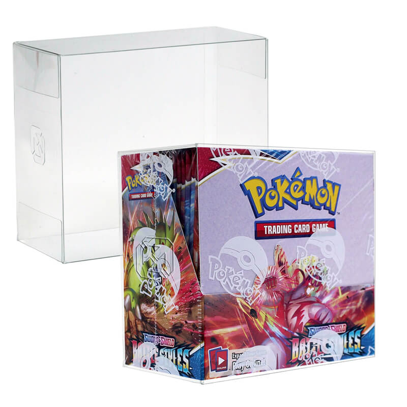 5x Pokemon Booster Large Box PET Protector Soft Crease 0.50 MM EVORETRO Canada Card Protectors  Squirtle Squad Card Shop.