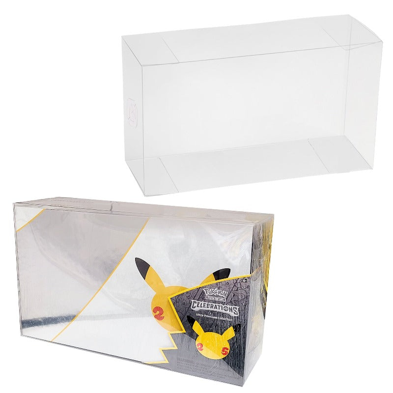 Pokemon Celebrations Ultra Premium Booster Collection Box EVORETRO PET Protector 0.45MM - Pack of 1 EVORETRO Canada Card Protectors  Squirtle Squad Card Shop.
