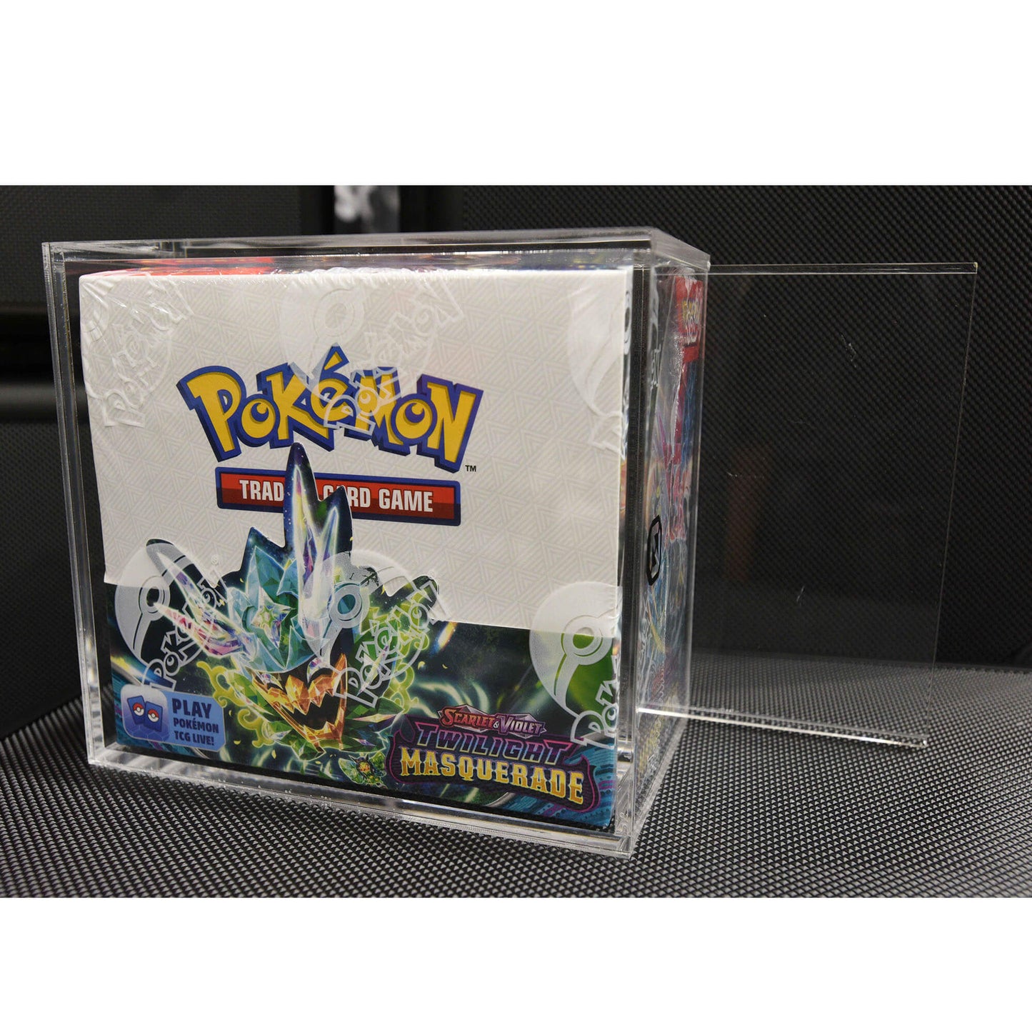Pokemon Booster Box w/ Sliding Lid Anti-UV - EVORETRO Acrylic Protector 4.0MM EVORETRO Canada Card Protectors  Squirtle Squad Card Shop.