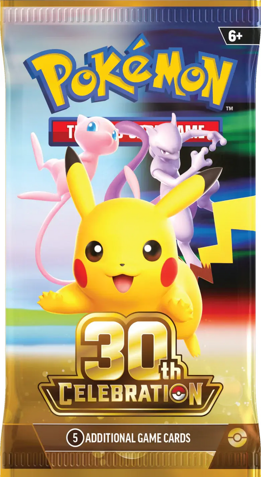 Pokemon - 30th Celebrations - Japanese Booster pack - PRE-ORDER Squirtle Squad Card Shop.   Squirtle Squad Card Shop.
