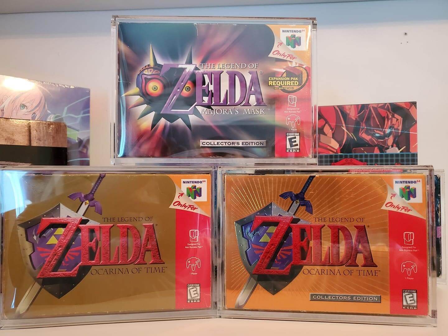 EVORETRO Acrylic Display Protector for SNES Games and N64 Game Box - Pack of 2 EVORETRO Canada Video Game Protectors  Squirtle Squad Card Shop.