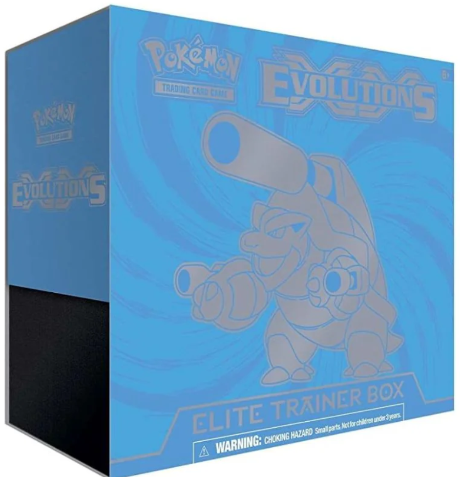 Pokemon TCG - XY Evolutions Elite Trainer Box - Mega Blastoise - Sealed - English XY - Evolutions Pokemon Sealed  Squirtle Squad Card Shop.