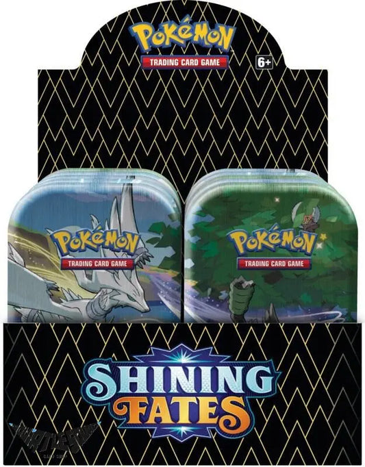 Pokémon TCG – Shining Fates Mini Tin Display – Sword & Shield – Factory Sealed - Squirtle Squad Card Shop.