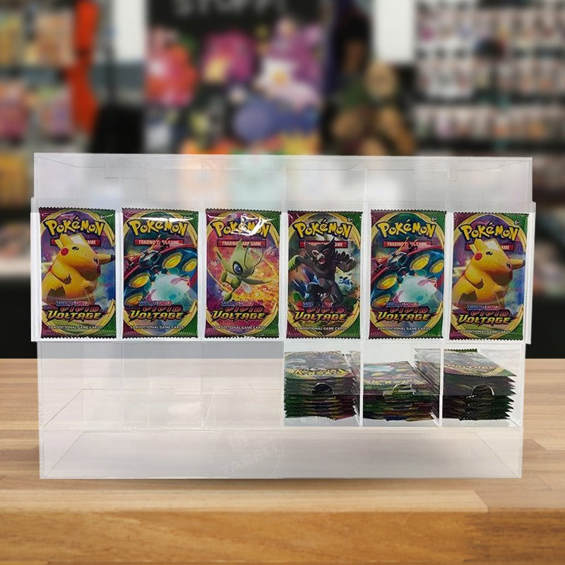 Pokémon Booster Pack 6-Slot EVORETRO Acrylic Display Dispenser - 4 Packs EVORETRO Canada Card Protectors  Squirtle Squad Card Shop.