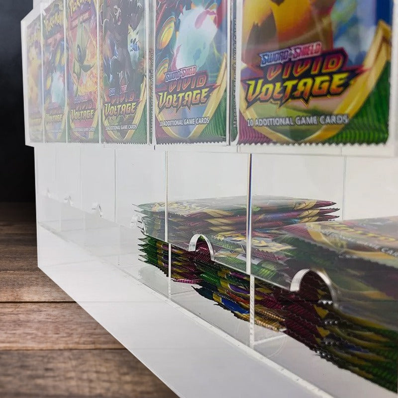 Pokémon Booster Pack 6-Slot EVORETRO Acrylic Display Dispenser - 4 Packs EVORETRO Canada Card Protectors  Squirtle Squad Card Shop.