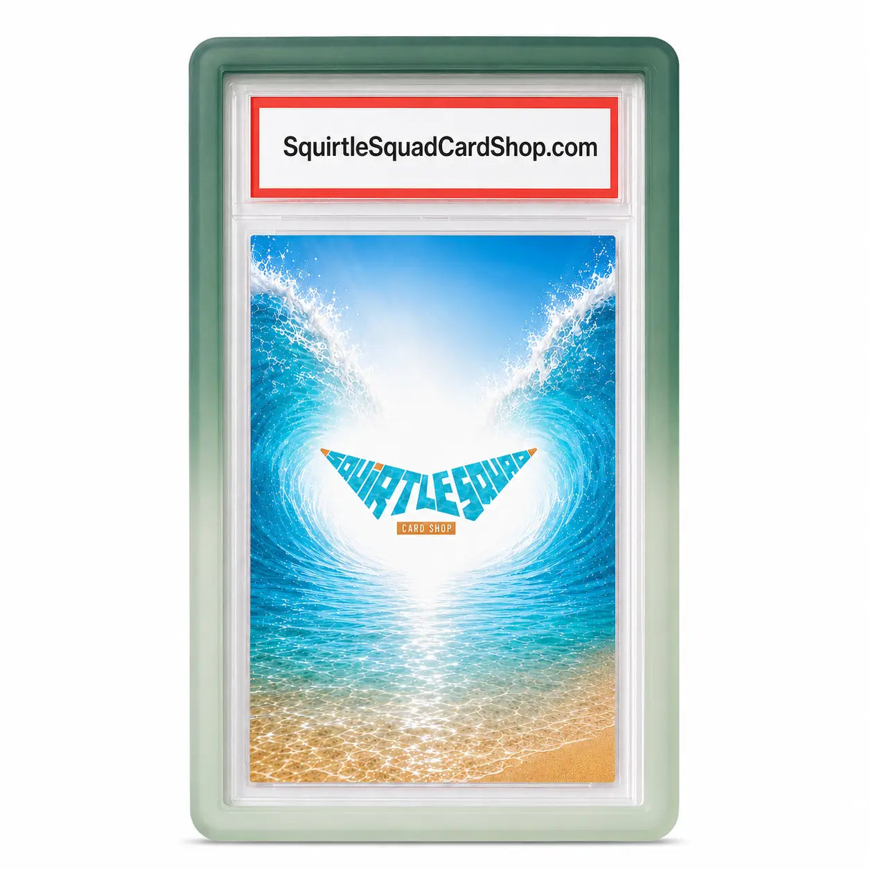 SLAB GUARDS - EMERALD / CLEAR FOG - GRADIANT - SILICONE Squirtle Squad Card Shop.   Squirtle Squad Card Shop.