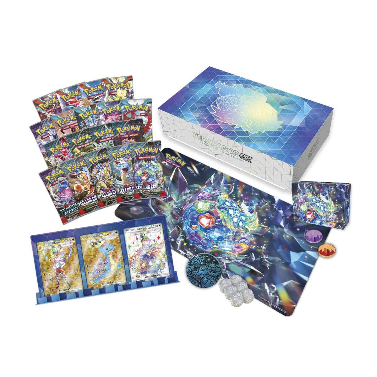 Pokemon TCG - Scarlet & Violet Terapagos ex Ultra-Premium Collection - Sealed - English