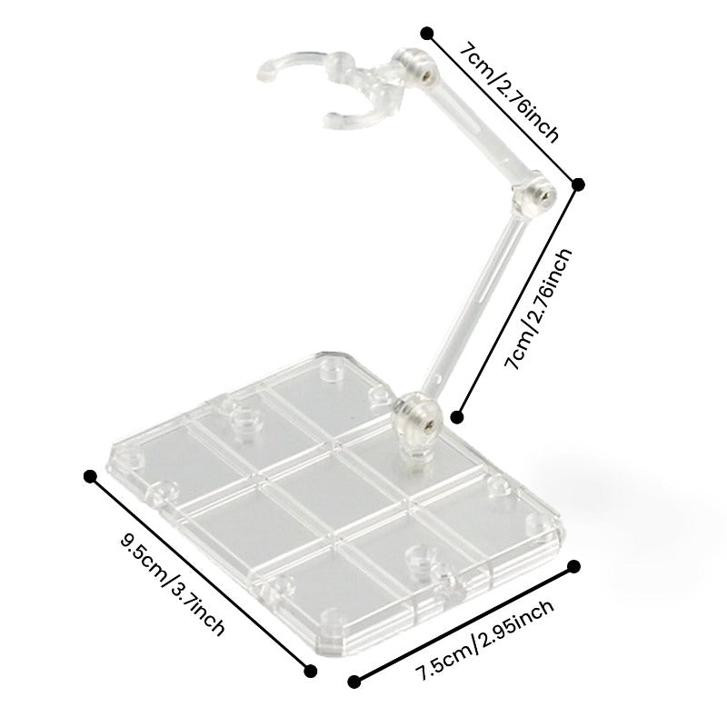 EVORETRO Articulated Plastic Stands for 3.75 and 6 Inches Action Figure EVORETRO Canada Figurine Protectors  Squirtle Squad Card Shop.