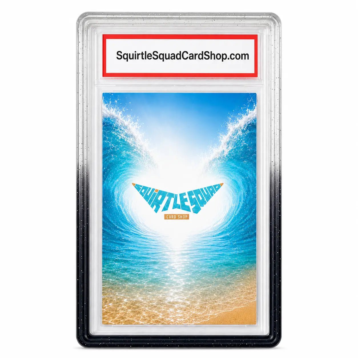 SLAB GUARDS - BLACK / CLEAR - RADIANT - HARD Squirtle Squad Card Shop.   Squirtle Squad Card Shop.