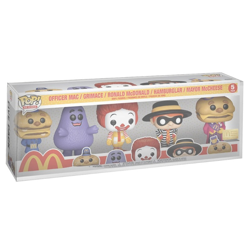 Funko Pop Special Edition: McDonald 0.40mm EVORETRO PET Protector - Pack of 1 EVORETRO Canada Funko Pop Protectors  Squirtle Squad Card Shop.