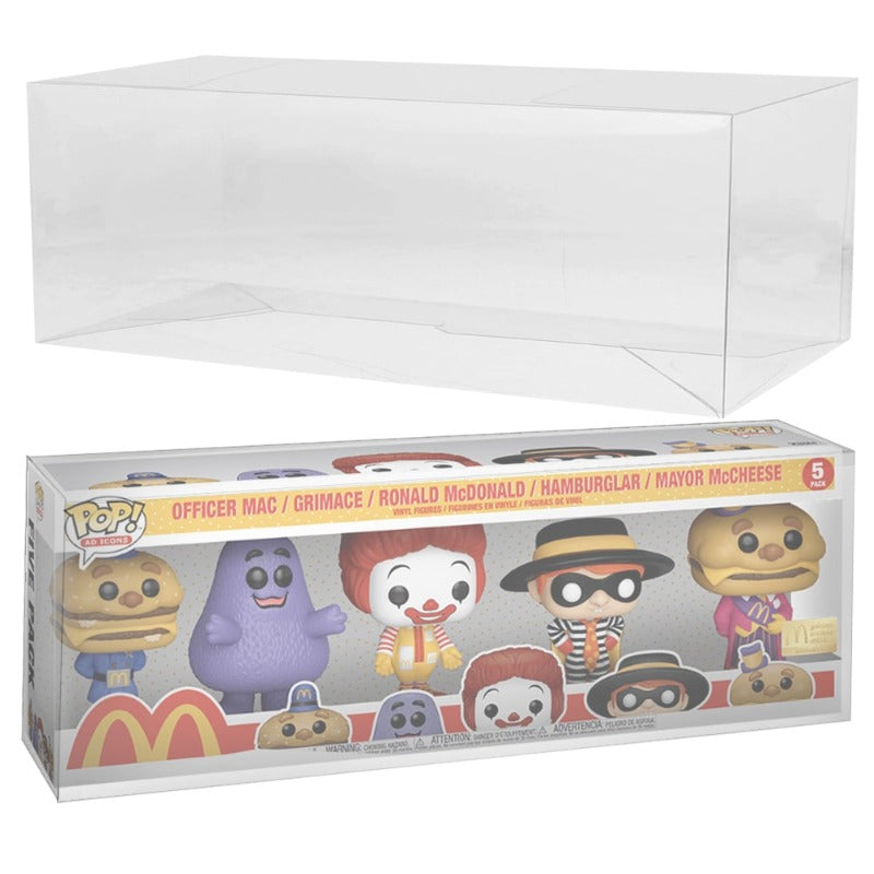 Funko Pop Special Edition: McDonald 0.40mm EVORETRO PET Protector - Pack of 1 EVORETRO Canada Funko Pop Protectors  Squirtle Squad Card Shop.