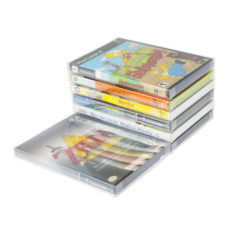 Nintendo Gamecube / XBOX 360 / WII / PS2 / DVD EVORETRO PET Protectors - Pack of 25 EVORETRO Canada Video Game Protectors  Squirtle Squad Card Shop.