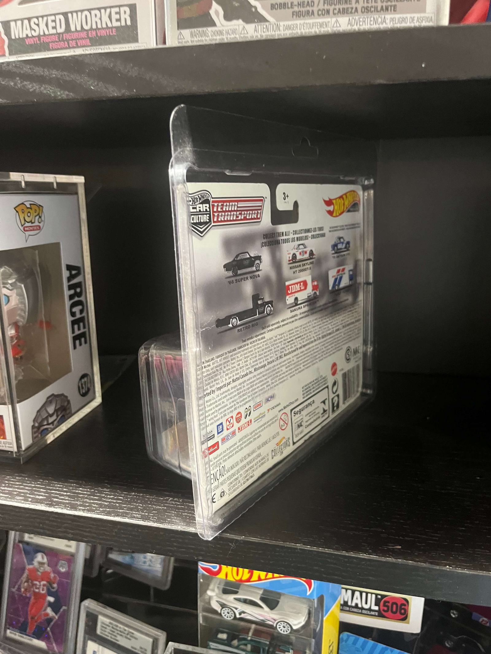 EVORETRO Blister Protectors for Hot Wheels Team Transportation EVORETRO Canada Protectors  Squirtle Squad Card Shop.
