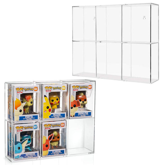 EVORETRO Funko Case: Display and Protect Your Collection with Style EVORETRO Canada Funko Pop Protectors  Squirtle Squad Card Shop.