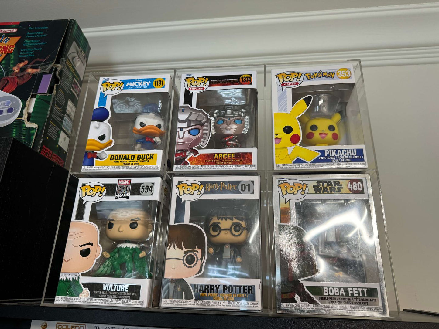 EVORETRO Funko Case: Display and Protect Your Collection with Style EVORETRO Canada Funko Pop Protectors  Squirtle Squad Card Shop.