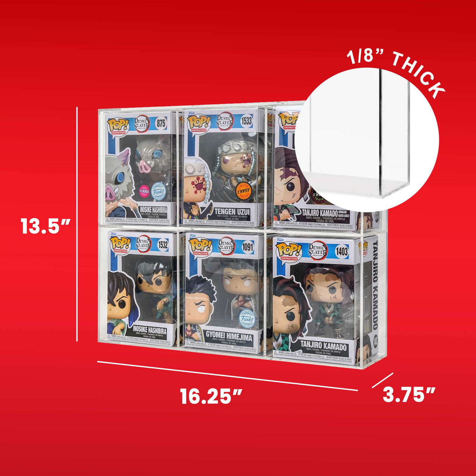 EVORETRO Funko Case: Display and Protect Your Collection with Style EVORETRO Canada Funko Pop Protectors  Squirtle Squad Card Shop.