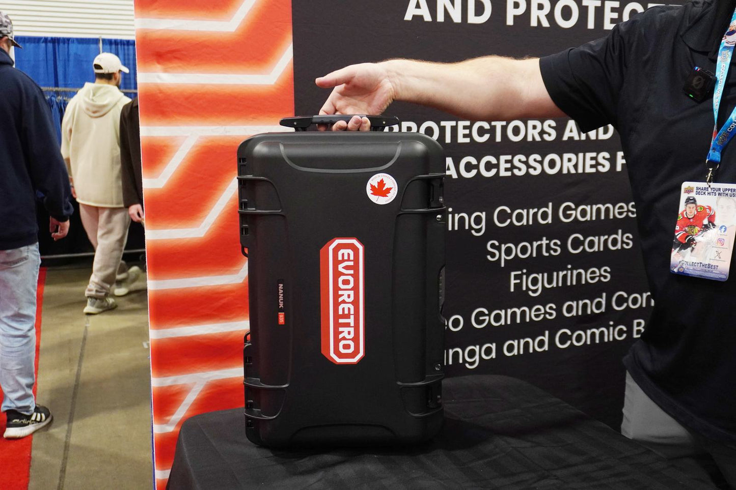 EVORETRO Waterproof Wheeled Card Case - Holds 160 Graded Slabs EVORETRO Canada Rigid Case  Squirtle Squad Card Shop.