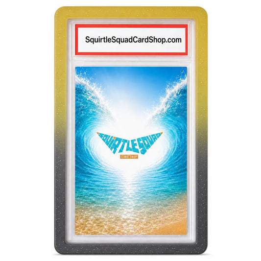 SLAB GUARDS - BLACK / YELLOW - RADIANT/GRADIANT - SILICONE Squirtle Squad Card Shop.   Squirtle Squad Card Shop.