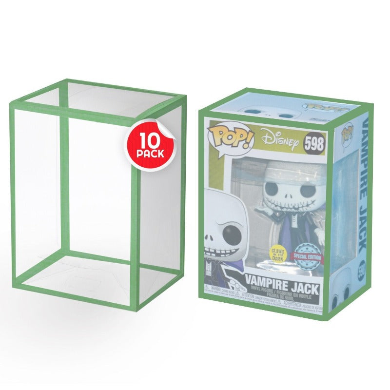 Funko Pop 4 Inch EVORETRO Protector Glow in the Dark 0.40MM - Pack of 10 EVORETRO Canada Funko Pop Protectors  Squirtle Squad Card Shop.