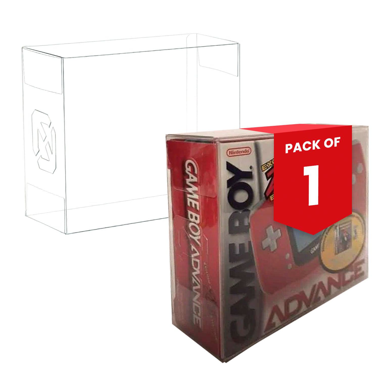 Game Boy Advance GameBoy Advance Console  SP Console Box EVORETRO Protector 0.40MM Pack of 1 EVORETRO Canada Protectors (K)  Squirtle Squad Card Shop.