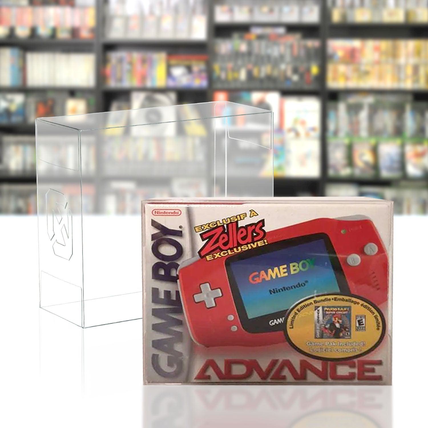 Game Boy Advance GameBoy Advance Console  SP Console Box EVORETRO Protector 0.40MM Pack of 1 EVORETRO Canada Protectors (K)  Squirtle Squad Card Shop.