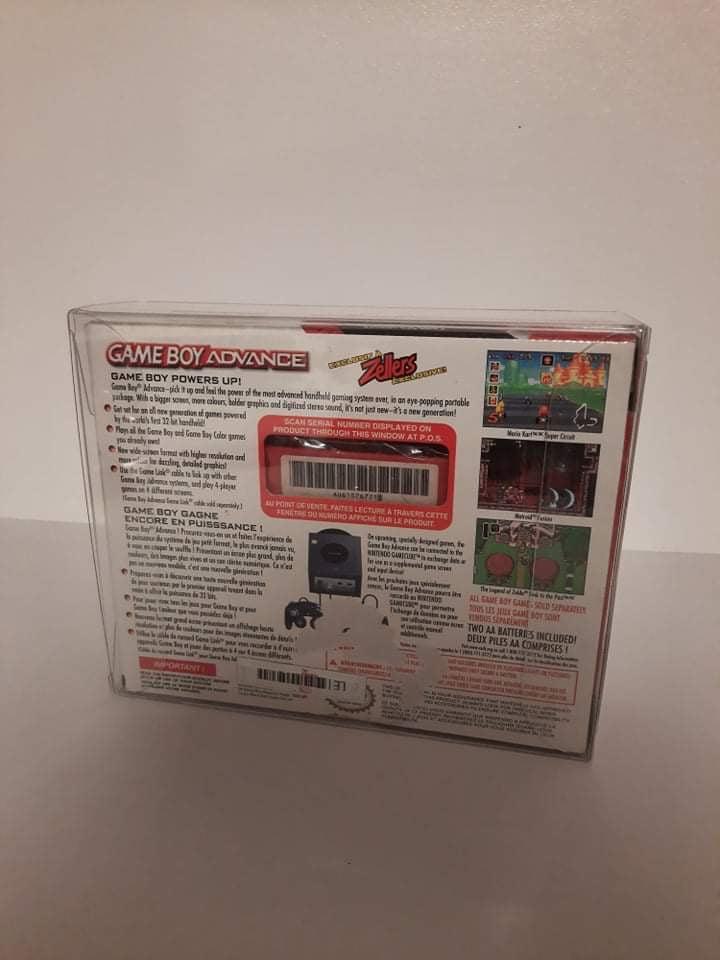 Game Boy Advance GameBoy Advance Console  SP Console Box EVORETRO Protector 0.40MM Pack of 1 EVORETRO Canada Protectors (K)  Squirtle Squad Card Shop.