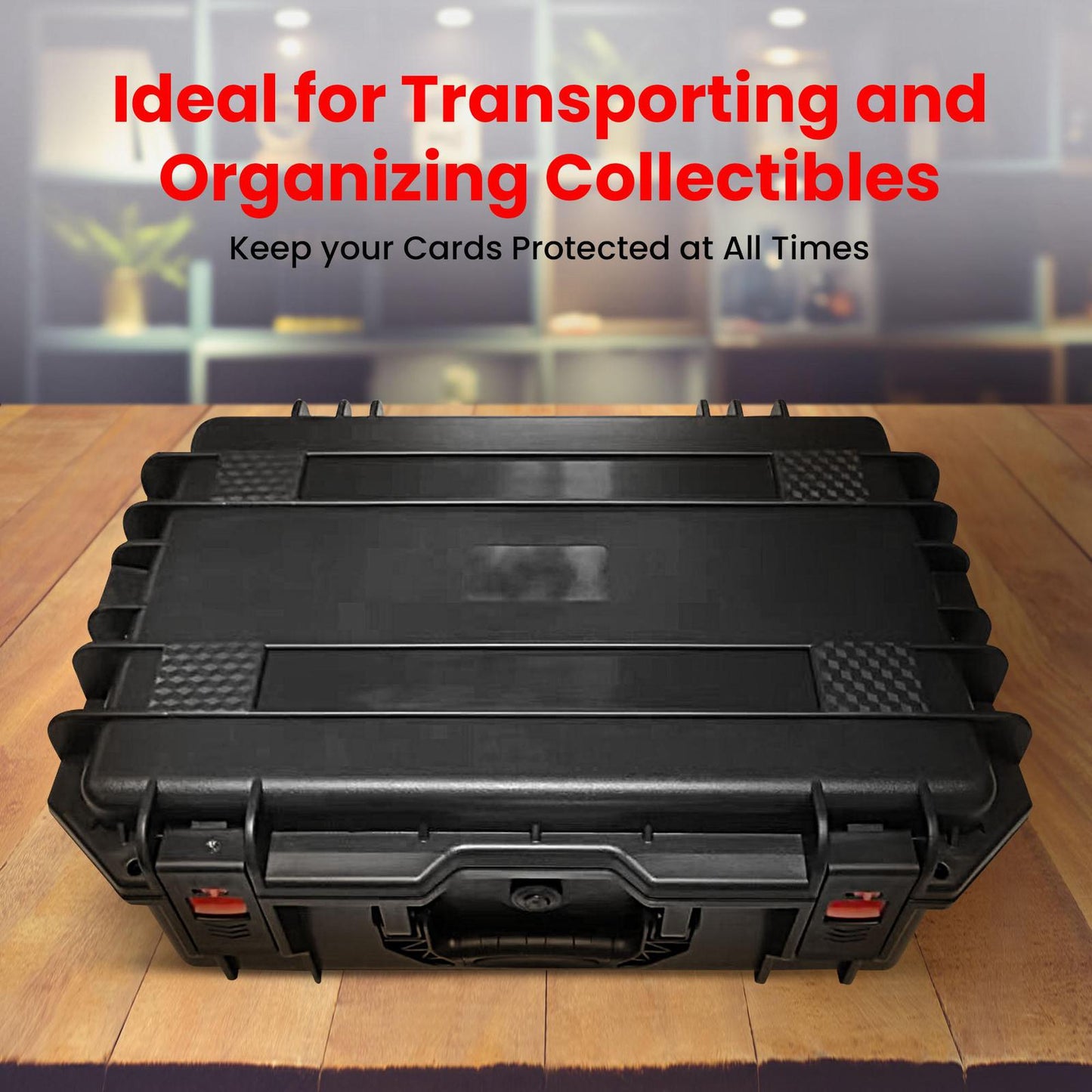 EVORETRO Travel Roller Case for Graded Cards – 4-Row Heavy-Duty Build EVORETRO Canada Rigid Case  Squirtle Squad Card Shop.