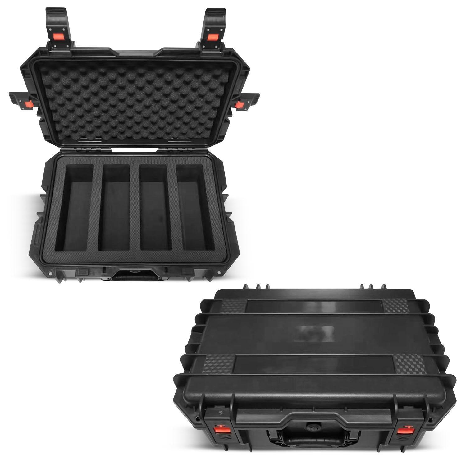 EVORETRO Travel Roller Case for Graded Cards – 4-Row Heavy-Duty Build EVORETRO Canada Rigid Case  Squirtle Squad Card Shop.