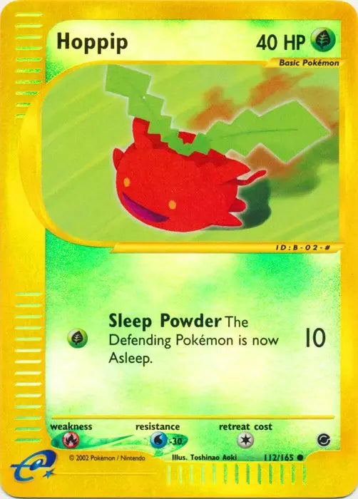 Hoppip 112/165 Expedition Reverse Holo
