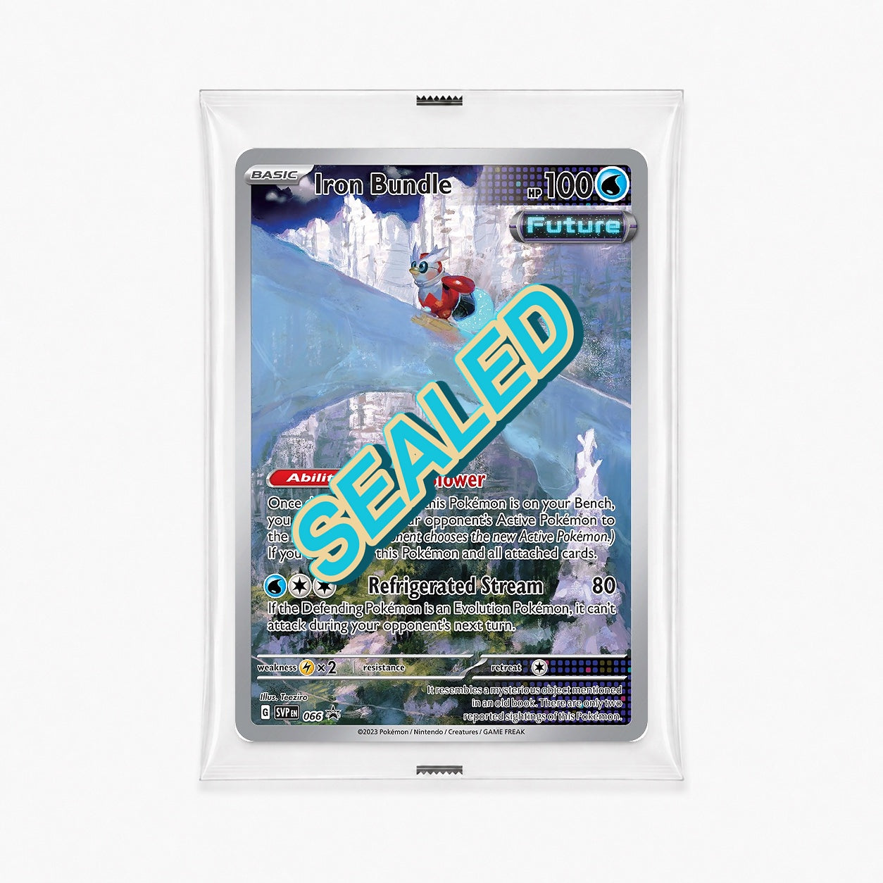 Iron Bundle SVP066 Scarlet and Violet Holo sealed promo