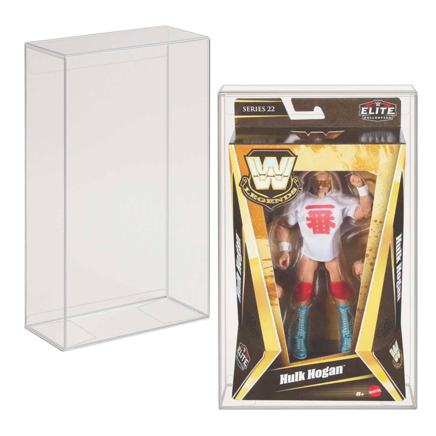 Mattel WWE Legends Series 22 EVORETRO PET Protectors (0.40 mm, 10-Pack) EVORETRO Canada Figurine Protectors  Squirtle Squad Card Shop.