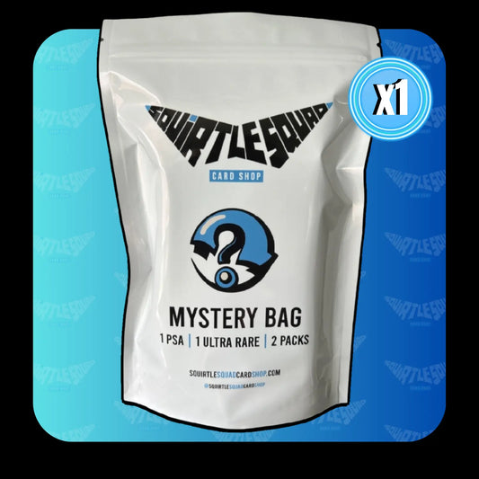 Pokémon TCG – PSA Mystery Bag Wave 2 – Guaranteed PSA Graded Card + 2 Booster Packs - Squirtle Squad Card Shop.