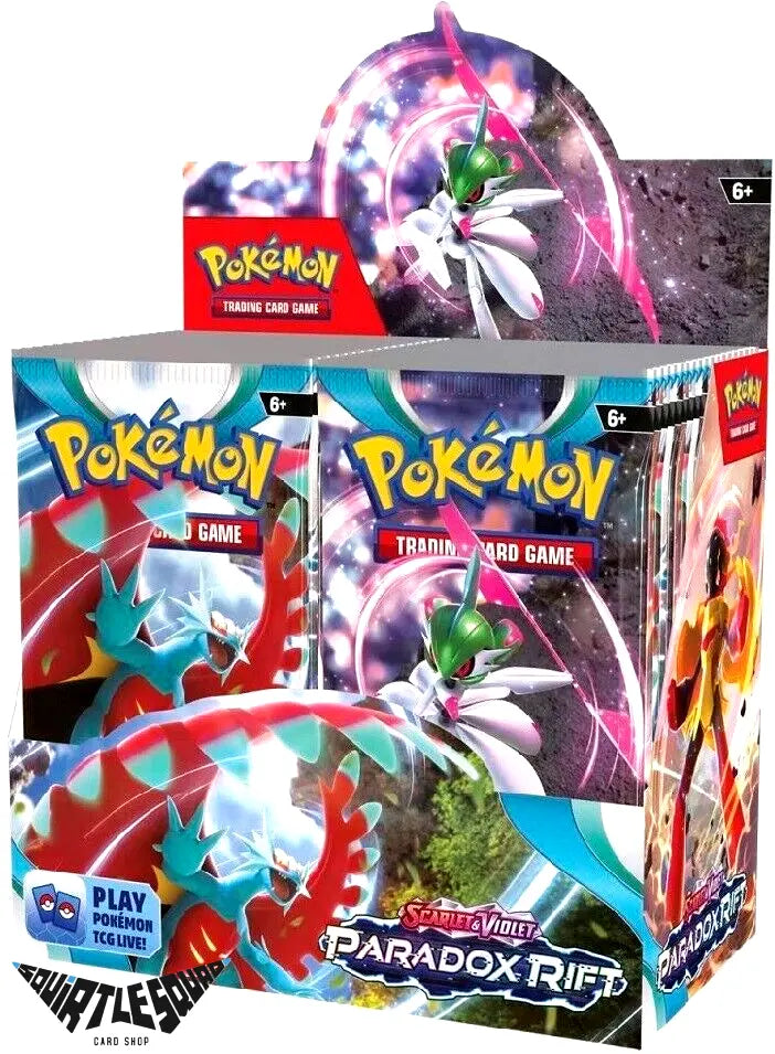 Pokémon TCG – Paradox Rift Booster Box – Scarlet & Violet – Factory Sealed