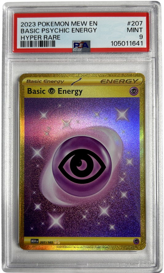 Pokemon - 151 - Psychic Energy 207/165 - PSA 9
