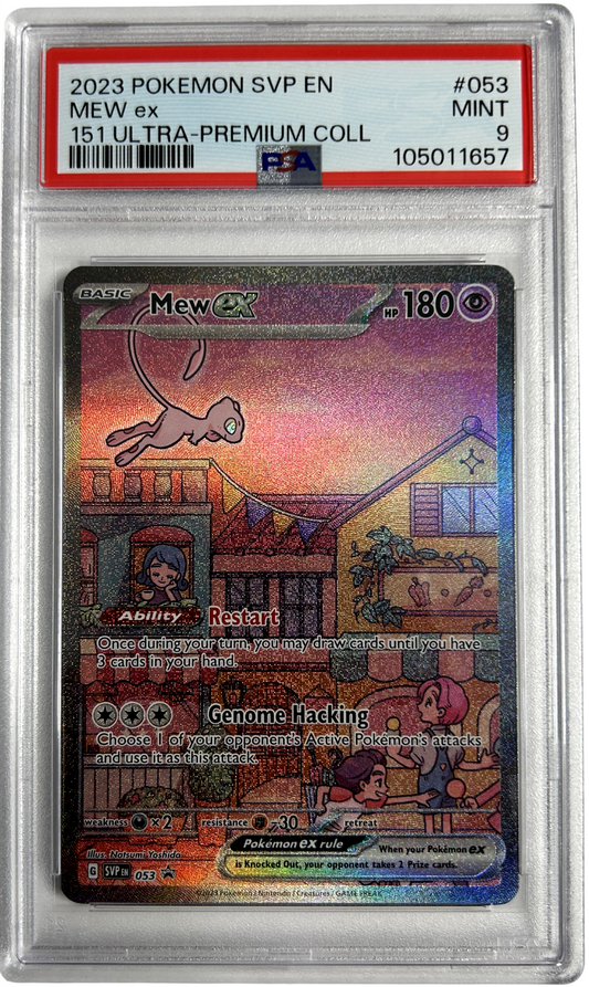 Pokemon - 151 PROMO - Mew EX SVPen 053 - PSA 9