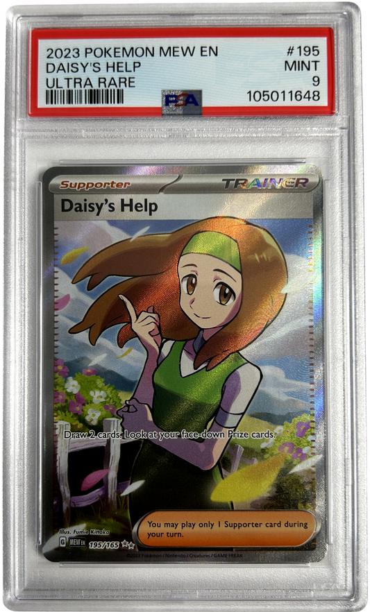 Pokemon - 151 - Daisy's Help 195/165 - PSA 9