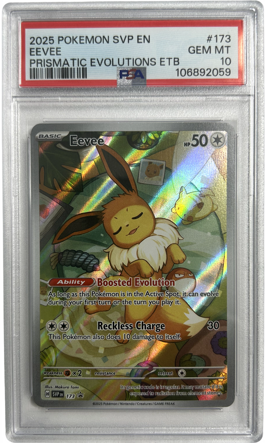 Pokemon - PROMO - Eevee SVPen 173 - PSA 10