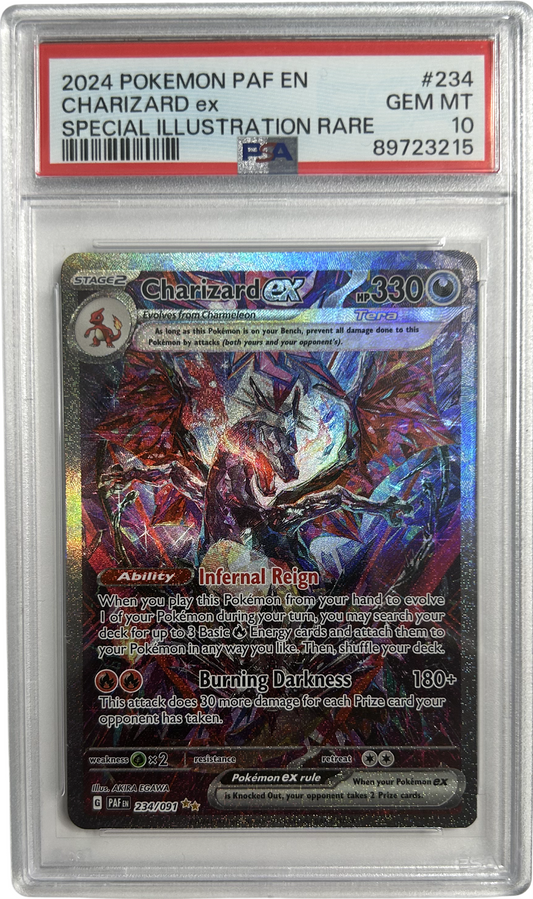 Pokemon - Paldean Fates - Charizard EX 234/091 - PSA 10