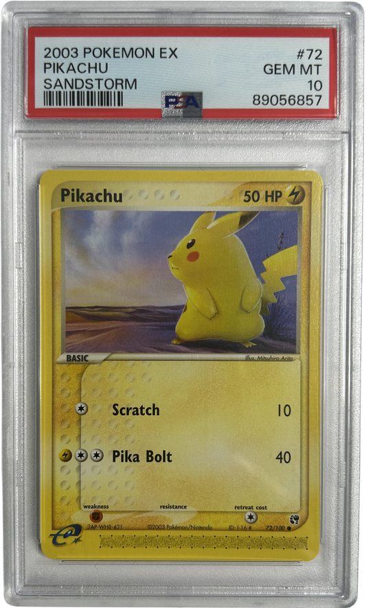 Pokemon - Sandstorm - 72/100 - PSA 10