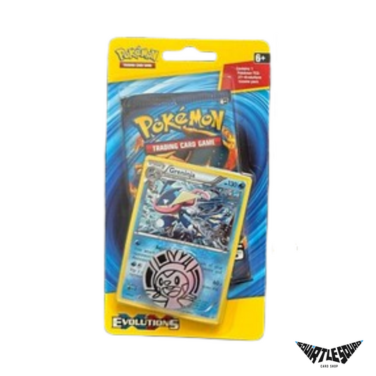Pokemon - Evolutions - Checklane - Greninja Promo - Ditective Pikachu